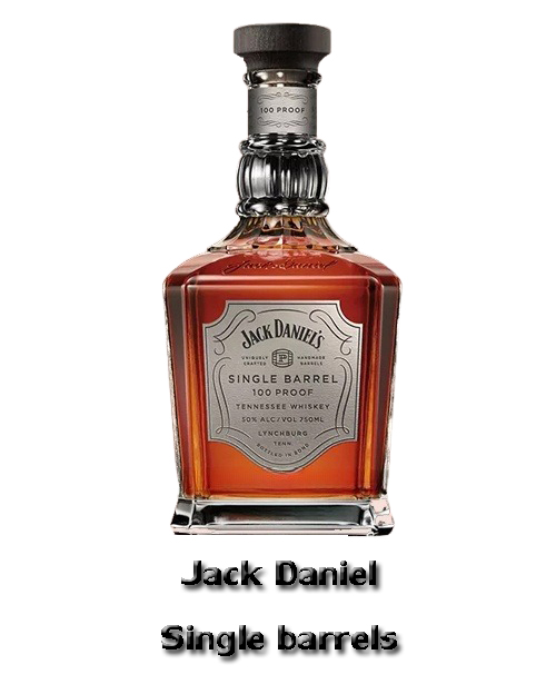 Jack Daniel's Single barrels 100 proof