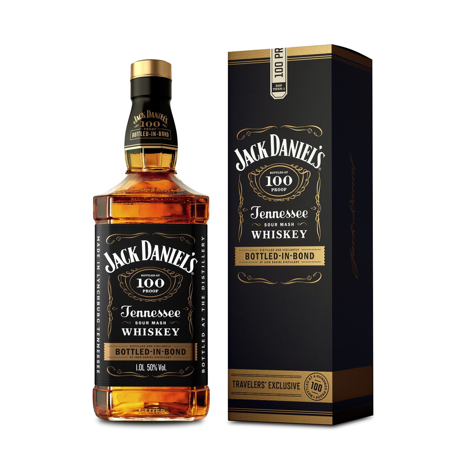Jack Daniel Bottled in bond 100 PROOF (1L) Alc.50% Jack Daniel Bottled in bond 100 PROOF (1L) Alc.50%